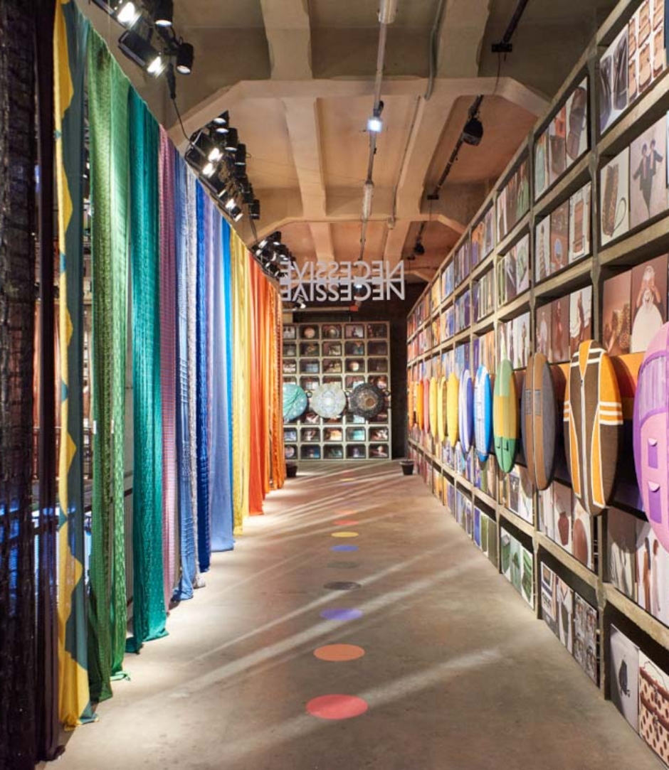 Installazione - Angelo Figus e Nicola Miller - Pitti Immagine - Firenze