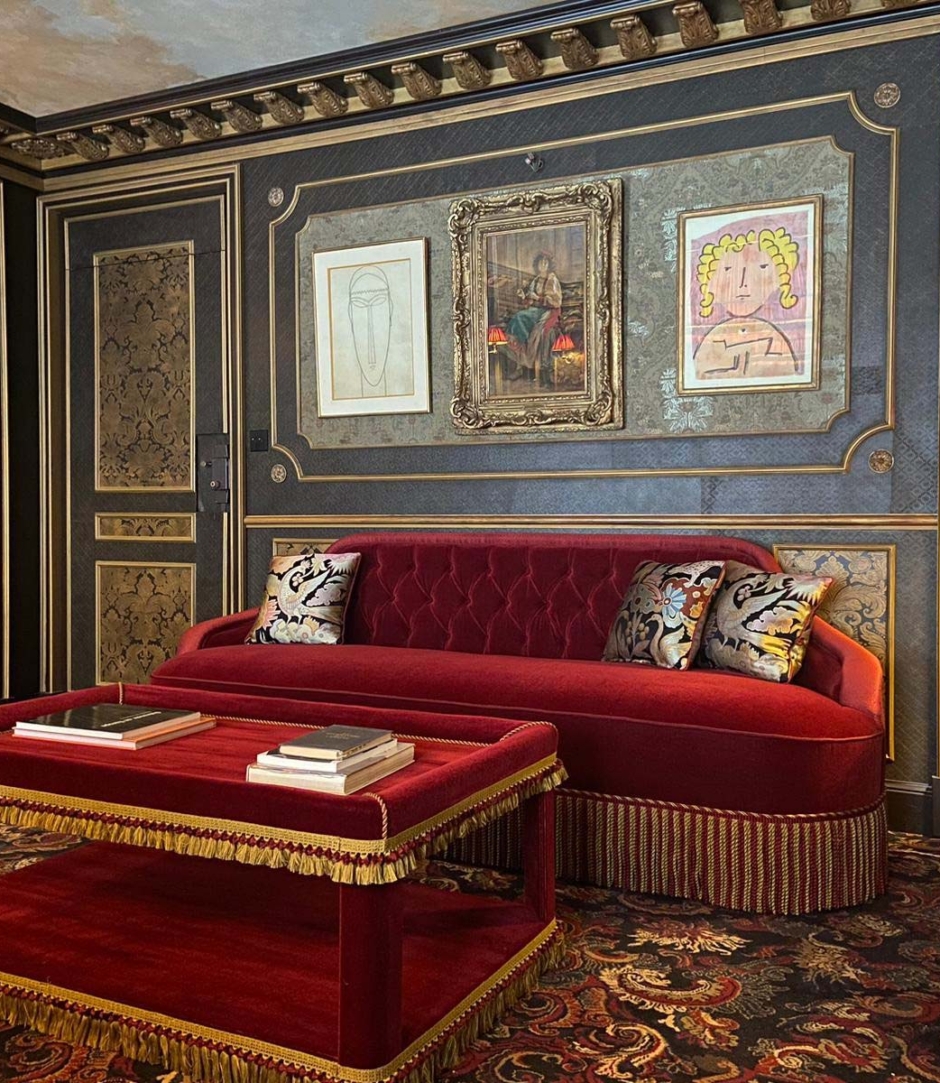 Jacques Garcia - Dragon Paris © Cyrill Lignac